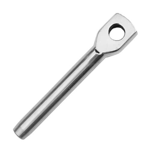 Stainless Steel Swage Eye - Machined Style